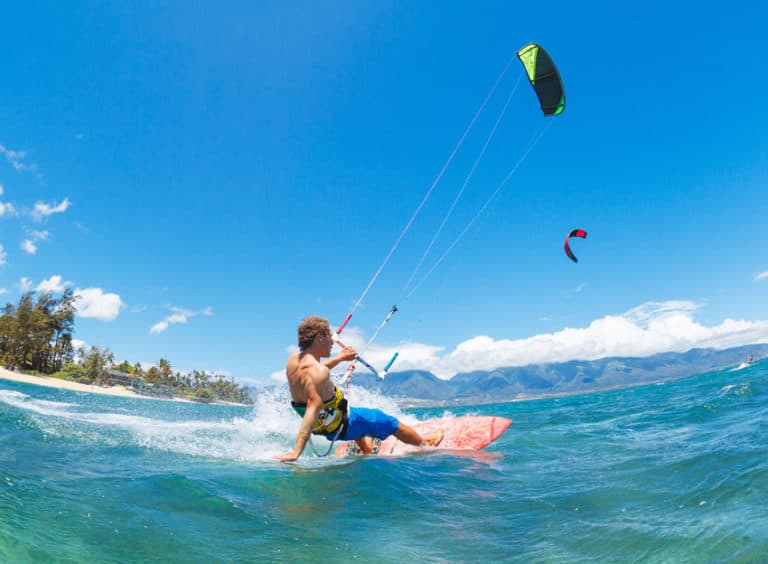 Wind Orientation For Kite Boarding And Kite Surfing