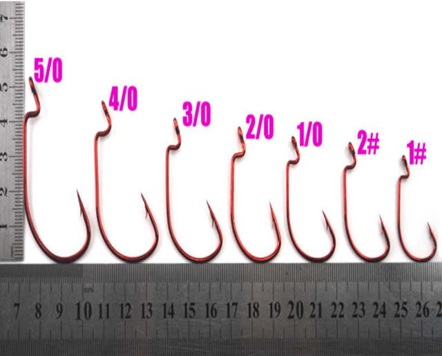 Standard hook sizes