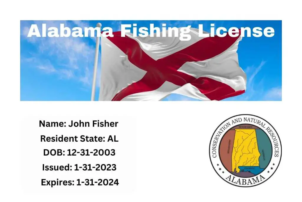 Alabama Fishing License