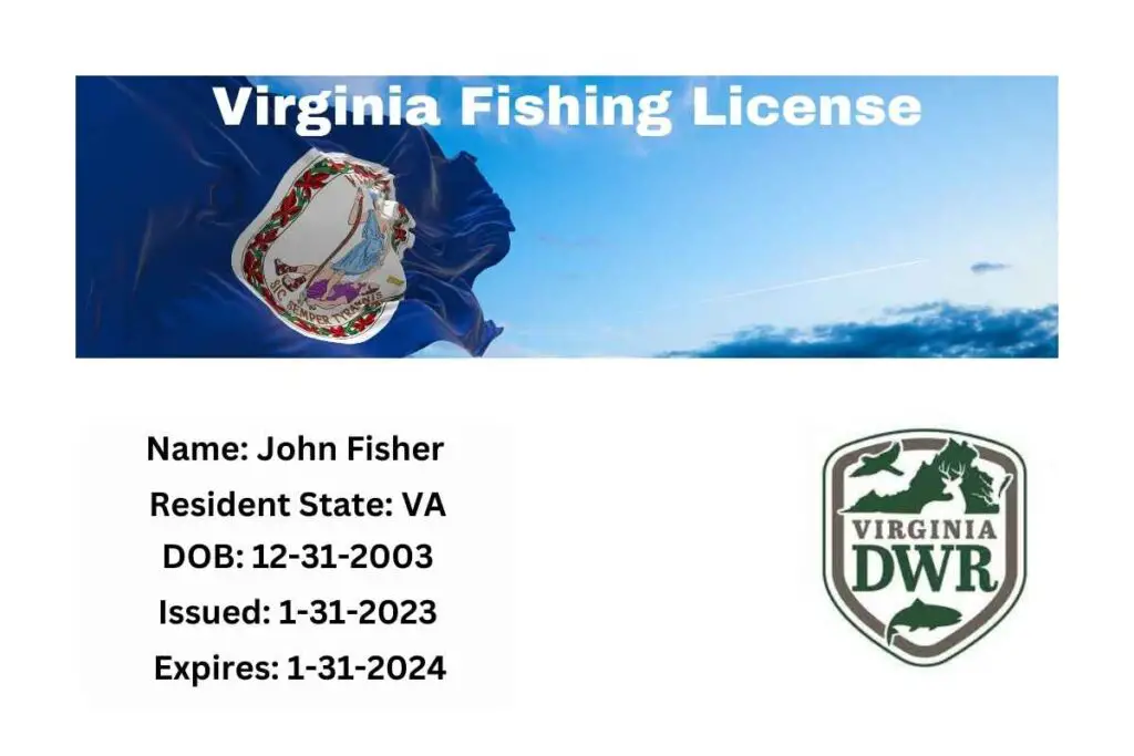 Virginia Fishing License